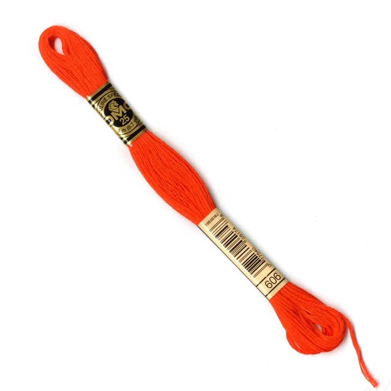 DMC Stranded Cotton Number 606